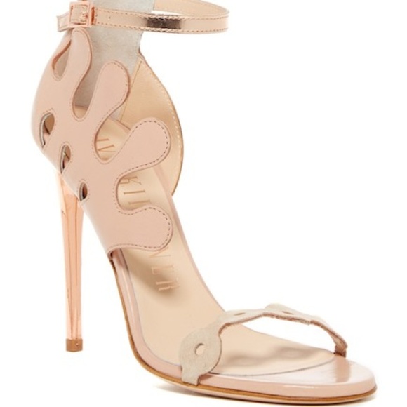 $450💯🆕Ivy Kirzhner Venus Heel Nude Sandals 7.5 - Picture 8 of 8